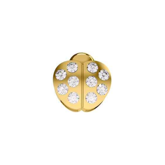Charm Donna Oro Donna Elements in Oro giallo Diamante ECF10398.003 - ECF10398.003